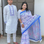 Sharee Panjabi Couple Dress